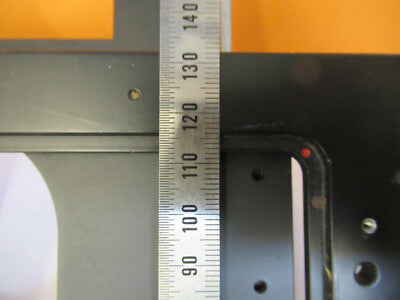 LEITZ WETZLAR GERMANY XY STAGE TABLE MICROSCOPE PART AS PICTURED &P9-A-39