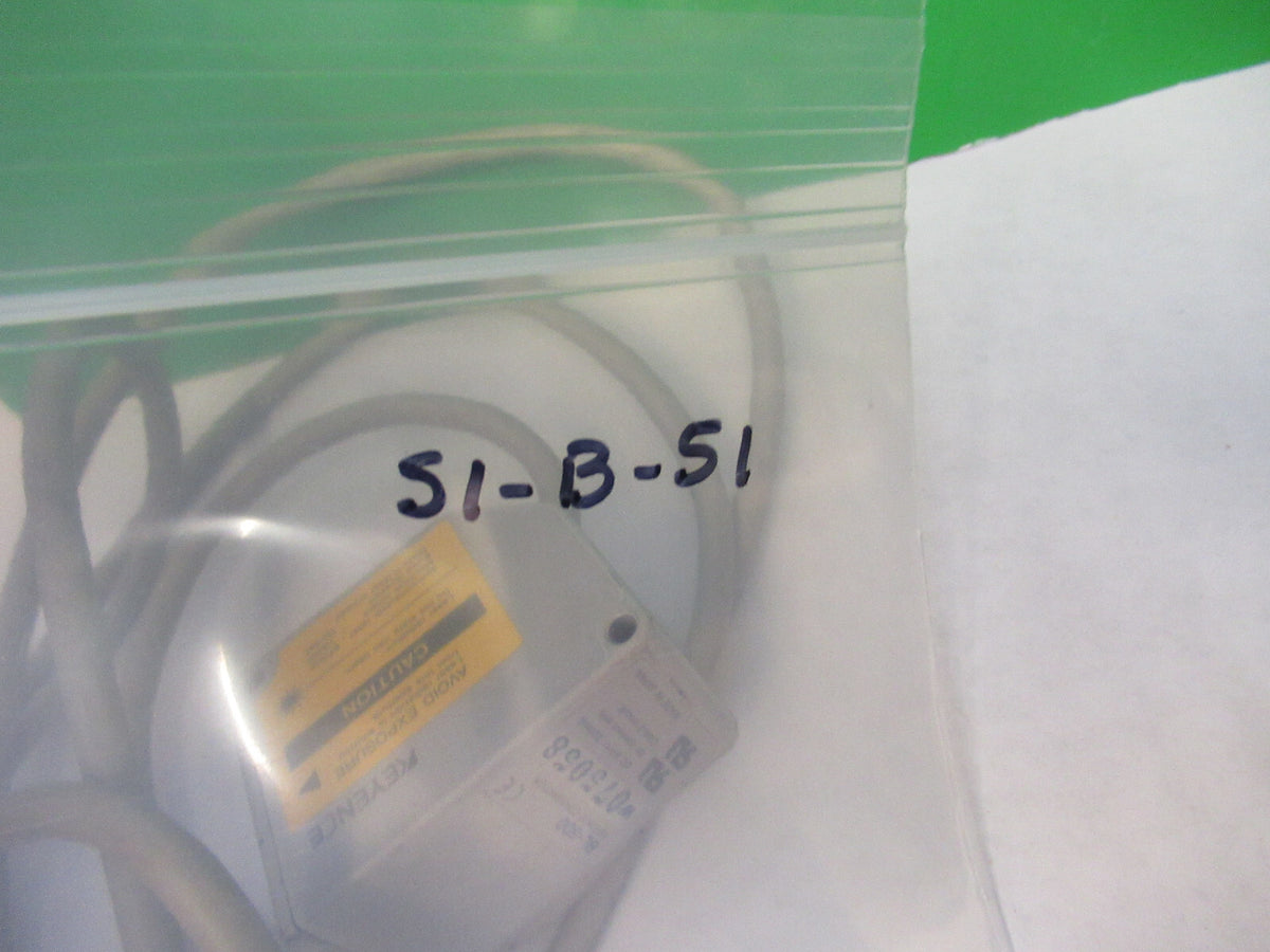 KEYENCE BL-500 LASER POSITIONING SENSOR AS PICTURED S1-B-51