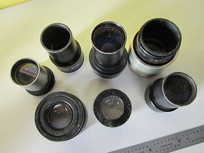 LOT MICROSCOPE OLYMPUS EYEPIECES scratch dent #31-B-02