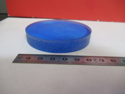 OPTICAL FLAT COATED FUSED SILICA PRO ZYGO LASER OPTICS AS PICTURED T9-A-29