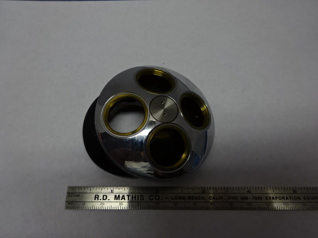 WILD HEERBRUGG SWISS NOSEPIECE MICROSCOPE PART AS IS &84-70