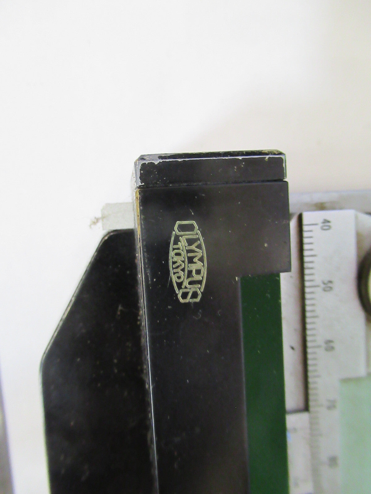 OLYMPUS JAPAN STAGE TABLE METAL  XY MICROSCOPE PART AS PICTURED #W5-B-51