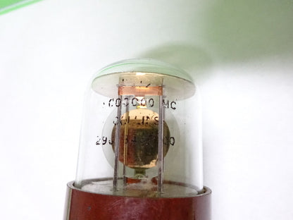 Antique Quartz Radio Crystal Bliley Electric Co. 1 MHz Glass Frequency Control