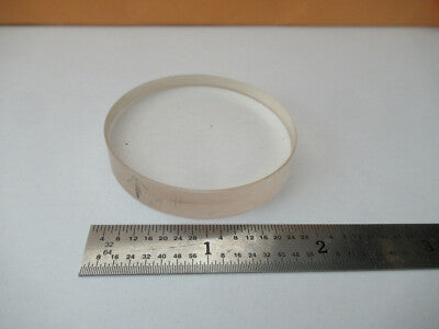 OPTICAL FLAT GLASS LASER OPTICS AS PICTURED #F2-A-121