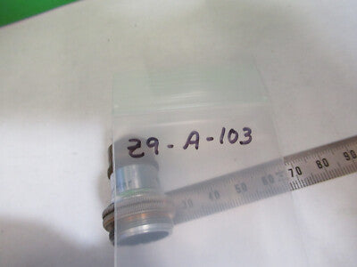 ANTIQUE BRASS ERNST LEITZ OBJECTIVE MICROSCOPE PART OPTICS AS PICTURED &z9-a-103