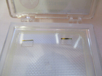 WAVE PRECISION GOLD PLATED MINI MIRROR STRIPS OPTICAL OPTIC AS PICTURED P2-A-138