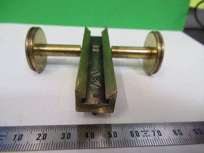 Bausch & Lomb Antique Brass Tubus Holder Microscope Part