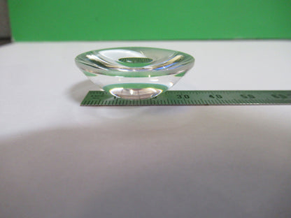 WILD HEERBRUGG SWISS M11 GLASS CONVEX LENS MICROSCOPE PART as pictured Q5-B-01