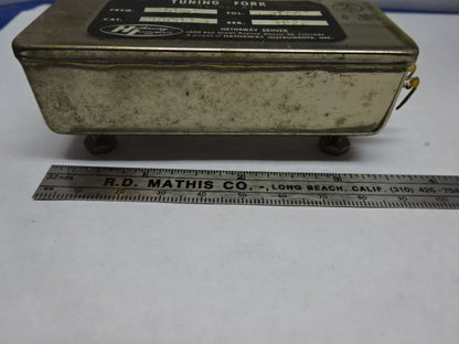 TUNING FORK HATHAWAY INSTRUMENT 10 KC FREQUENCY CONTROL AS IS #84-59
