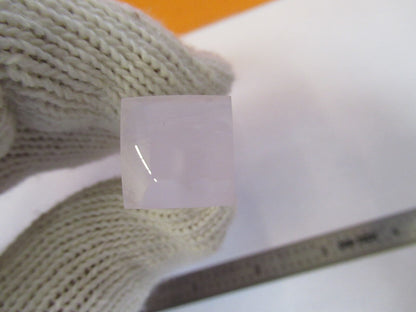 Optical Long Bi Convex Bar Glass Lens Rare Laser Optics