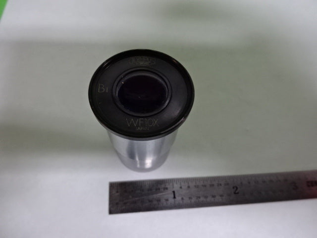 MICROSCOPE PART EYEPIECE OCULAR OLYMPUS JAPAN WF10X Bi OPTICS AS IS  #AS-07