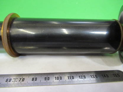 ANTIQUE BAUSCH LOMB TUBUS + NOSEPIECE MICROSCOPE PART AS PICTURED S7-A-18