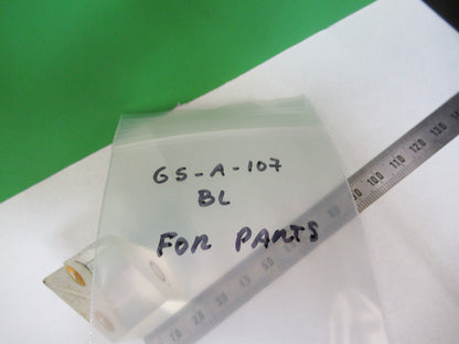 ANTIQUE BAUSCH LOMB OPTICS GLASS PRISM MICROSCOPE PART AS PICTURED #G5-A-107