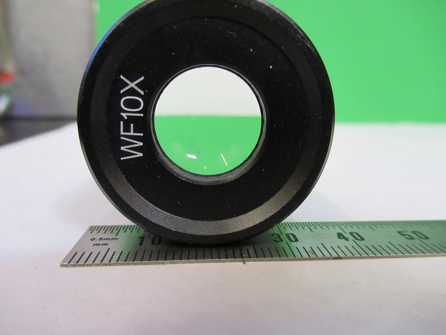 AMSCOPE WF 10X OPTICS EYEPIECE OCULAR MICROSCOPE PART AS PICTURED S7-A-26
