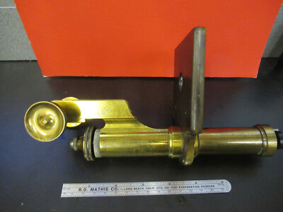 Antique Bausch & Lomb Brass Frame Limb Microscope Part