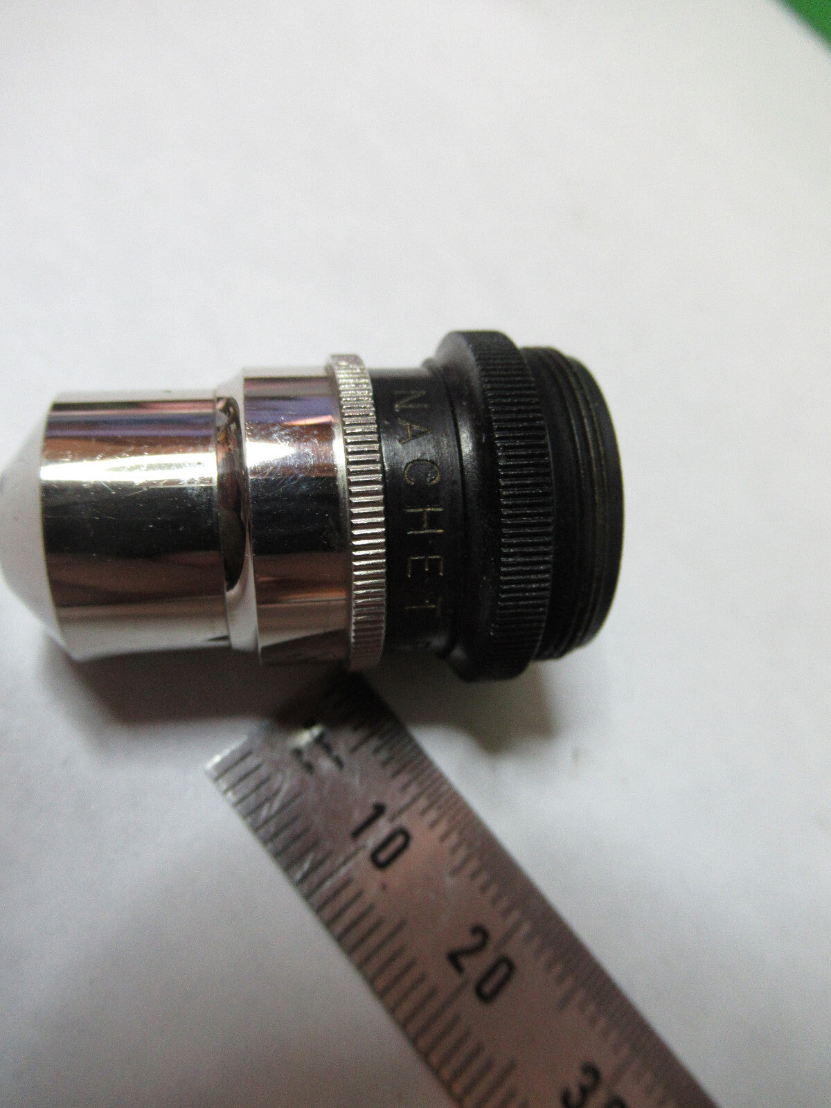 ANTIQUE NACHET PARIS "3" OBJECTIVE LENS MICROSCOPE PART AS PICTURED X2-A-08