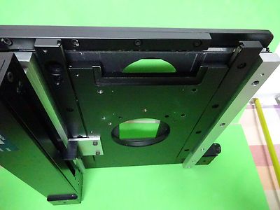 MICROSCOPE PART POLYVAR REICHERT LEICA STAGE GERMANY KINETEK NICE AS IS BIN#60