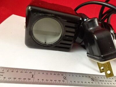 MIKROSKOPTEIL WILD SWISS LAMPENGEHÄUSE BELEUCHTUNG M11 OPTIK AS IS B#D2-B-12