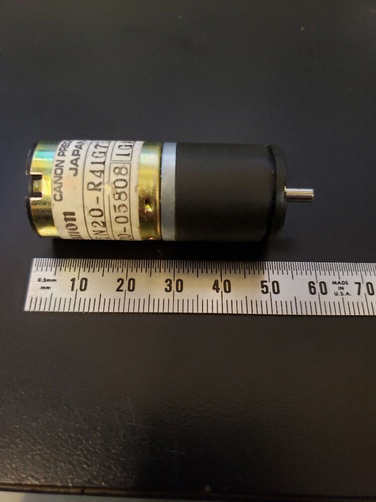 Last one !!! MINI MOTOR CANON JAPAN EN20-R41G7B  AS PICTURED #Z7-ft-01