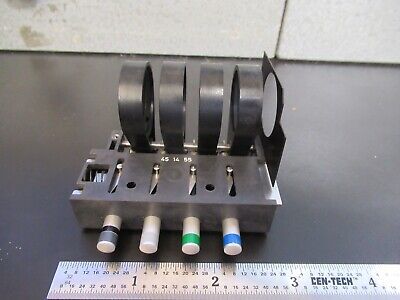 ZEISS GERMANY AXIOSKOP 451455 FILTER ASSEMB MICROSCOPE PART AS PICTURED &5M-A-34