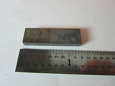 WEBBER STANDARD GAGE 0.148" BLOCK AS IS BIN#31-33