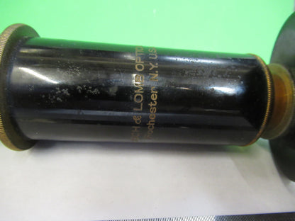 Antique Bausch & Lomb Tubus + Nosepiece Microscope Part