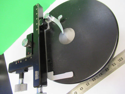 Wild Swiss Bino Xy Stage Table Microscope Part