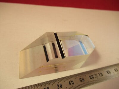Nikon Japan Glass Prism Head Microscope Part Optics