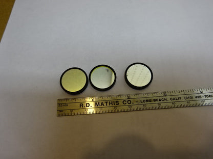 Microscope Part Lot Nikon Japan Lot Filters Lenses Optics
