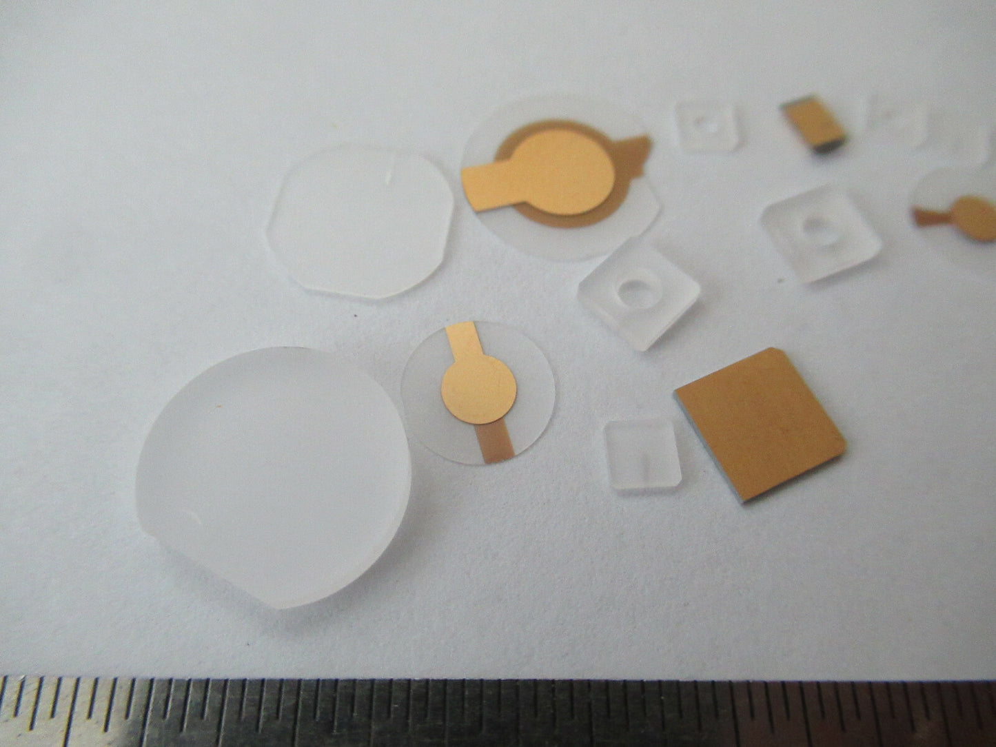 Lot Blank Piezoelectric Quartz Crystal X- Y- Yx-cut Piezo Sensor AS Pic