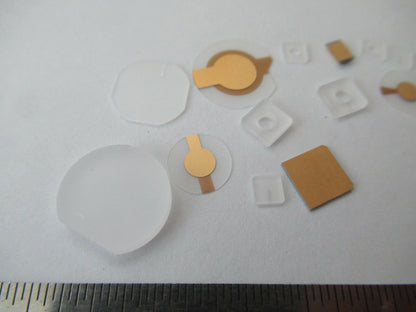 Lot Blank Piezoelectric Quartz Crystal X- Y- Yx-cut Piezo Sensor AS Pic