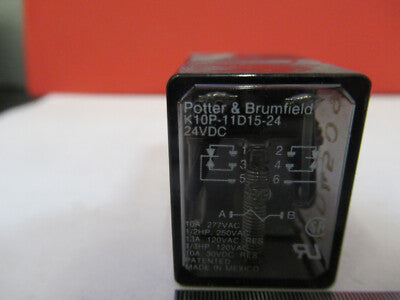 Potter Brumfield Electric Relay 24V K10P-11D15-24