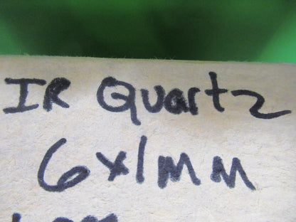 Optical Quartz Lens 6X1 mm Optics