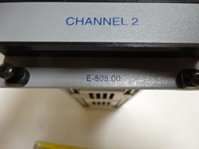 PI PHYSIK INSTRUMENTE GERMANY LVPZT AMPLIFIER E-505 NANO POSITIONING DRIVER #A