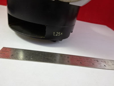 Carl Zeiss AG Photomic Germany Brass Head Center Manifold Microscope Part