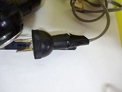 MICROSCOPE PART LAMP ILLUMINATOR + FILTER TESTED OK JAPAN OPTICS AS IS BIN#X4-03