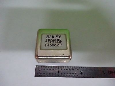OSCILLATOR QUARTZ FREQUENCY CONTROL BLILEY 7.3728 MHz STANDARD NICE B#B1-HA-07-B