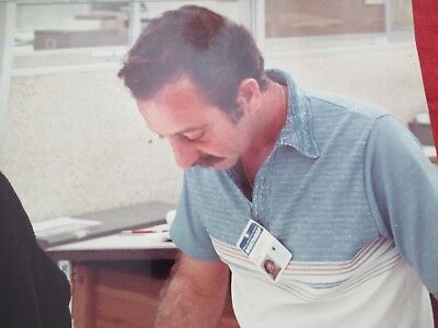 LARGE COLLECTABLE NORTHROP GRUMMAN ENGINEERS 1980's VINTAGE PHOTOGRAPH &BLI