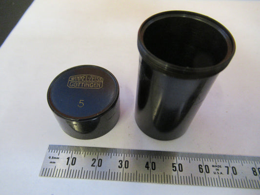 Empty Objective Can Winkel Carl Zeiss AG Gottingen Microscope Part