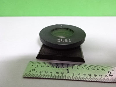 MICROSCOPE PART SLIDE 5461 FILTER OPTICS AS IS B#B1-F-A-8