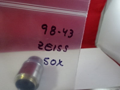 ZEISS GERMANY OBJECTIVE NEOFLUAR HD 50X 442354 MICROSCOPE PART OPTICS &98-43