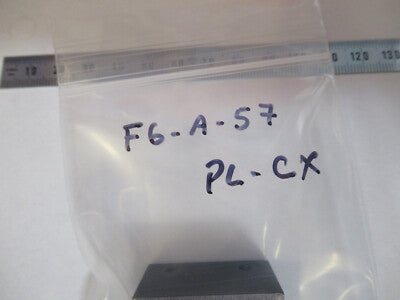 HP MOUNTED LENS PL CX CONVEX LASER OPTICS PART AS PICTURED &F6-A-57