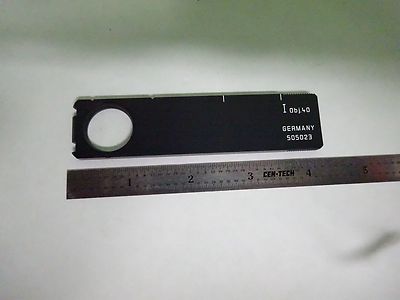 Microscope Part Ernst Leitz Germany Slide 505023 Optics