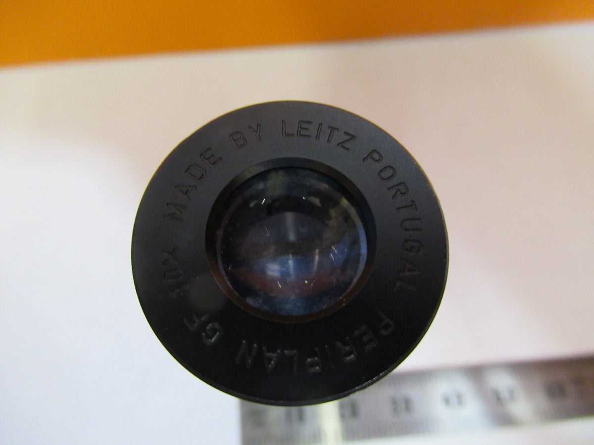 LEITZ GERMANY GF 10X LENS EYEPIECE OCULAR MICROSCOPE PART AS PICTURED Y3-A-95