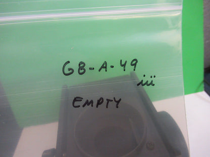 Nikon Japan empty lamp housing MICROSCOPE PART AS PICTURED G8-A-49