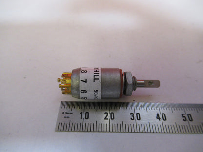 GRAYHILL 50MY23973 SWITCH NSN 5930-01-492-9322 AIRCRAFT PART AS PICTURED S4-B-93