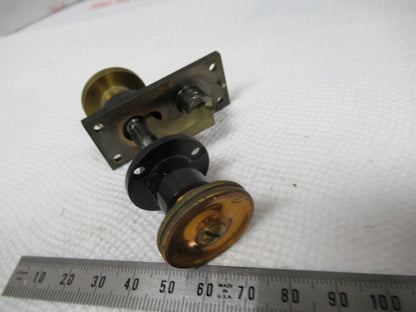 MICROSCOPE PART ANTIQUE BAUSCH LOMB FRAME FINE ADJUST AS PICTURED BIN#W1-A-109