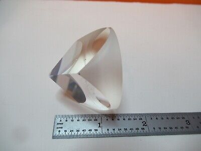 OPTICAL TRIHEDRAL GLASS PRISM LASER OPTICS AS PICTURED &16-A-01