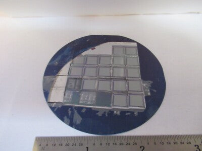 HUGHES AIRCRAFT COMPONENTS MOUNTED ON SILICON WAFER AS PICTURED &15-FT-X43