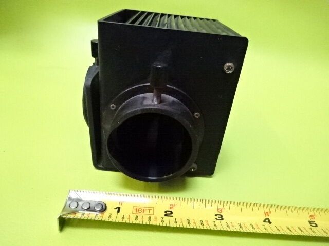 FÜR TEILE MIKROSKOPTEIL OLYMPUS JAPAN LAMPENGEHÄUSE LEER WIE BESEHEN #TD-3